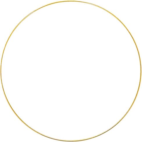 Dried Flowers, Artificial Plants & Flowers, 12"" Flower Rings Hoop Wreath Hoop Iron Frame Hoop for Wedding Decoration Dream Catchers DIY Crafts Project, black in Saudi Arabia
