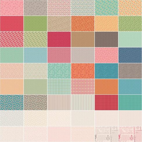 Lori Holt Farmer's Daughter 54 Fat Quarters Riley Blake Designs FQ-17160-54 in Kuwait
