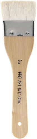 Pro Art Bristle Hake Paintbrush, White in Saudi Arabia