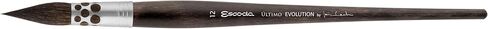 Escoda | Watercolour | Último Evolution Round Mop #16 | Size 16 | 1 Brush | Synthetic Tendo | Round mop in Saudi Arabia