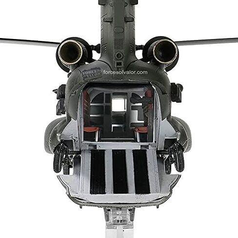 Forces of Valor 1:72 US Army B-Vertol MH-47G Chinook Heavy Lift Helicopter - 160th Special Operations Aviation Regiment 'Night Stalkers', 2014 in Saudi Arabia