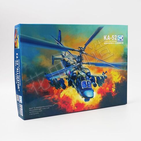 花田制造 DreamModel DM720024 KA-52 طائرة هليكوبتر هجومية روسية التمساح، مجموعة نماذج بمقياس 1/72 in Kuwait