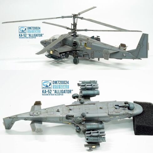 花田制造 DreamModel DM720024 KA-52 طائرة هليكوبتر هجومية روسية التمساح، مجموعة نماذج بمقياس 1/72 in Kuwait