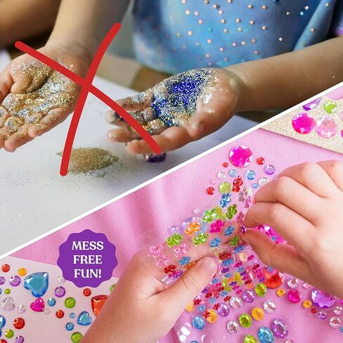 FROG SAC Headband Making Kit - Little Girls Fashion Gifts, Arts and Crafts Gift for Kids 4-6, DIY Craft Toys for 5 Year Old Girl, Toddler Hair Accessories Crown Headbands (Tiara) in Saudi Arabia