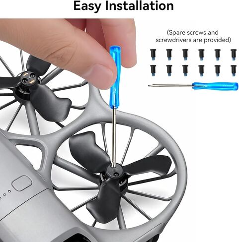 Propellers for DJI Neo 2 Blades - 8PCS Props Quick Replacement Spare Part Low Noise Wings for DJI Neo 2 Drones Accessories in Saudi Arabia