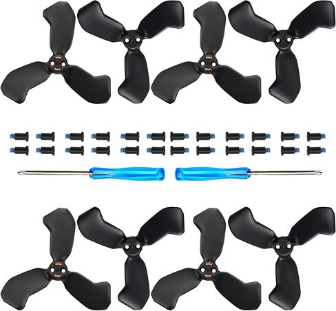 Propellers for DJI Neo 2 Blades - 8PCS Props Quick Replacement Spare Part Low Noise Wings for DJI Neo 2 Drones Accessories in Saudi Arabia
