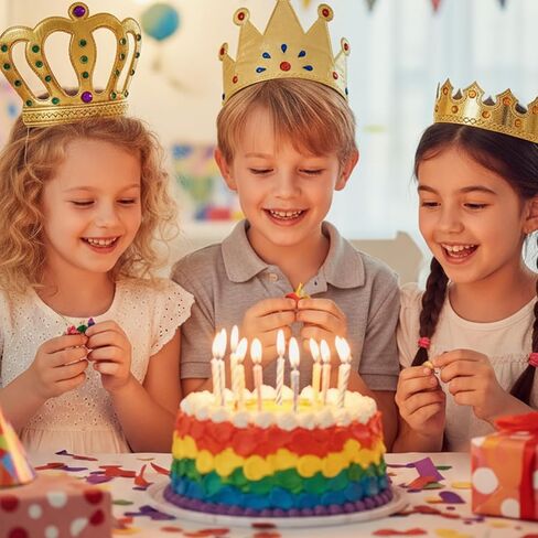 6 قطع من تيجان عيد الميلاد الملك، وتيجان الأميرات والأميرات من الفوم الذهبي، وقبعات حفلات الملك والملكة بتصميم الأحجار الكريمة، وأغطية الرأس للأطفال، ومستلزمات حفلات أعياد الميلاد للأولاد والبنات، وديكورات مناسبات عيد الميلاد in Kuwait