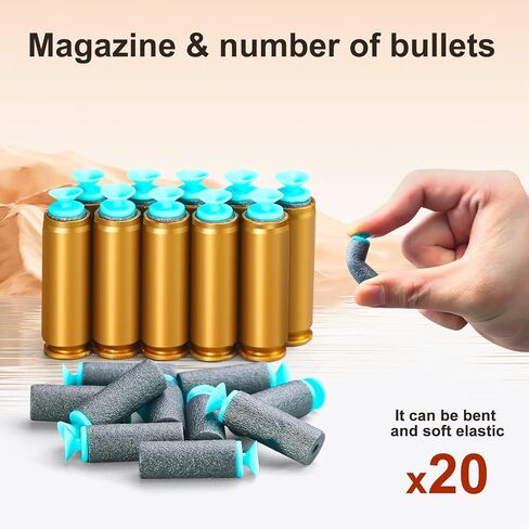 Shell ejecting Kids with Foam Fake Shotgun Soft Bullet Toy Gun and for Realistic Dart Blaster Shooting Games Boys Birthday for Age8 9 10 12+ Year Old Kid Gift with Scope Sniper Rifle (Grain) in Saudi Arabia