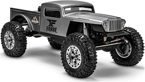 J Concepts 0666 The Forge 1/10 Rock Crawler Body (شفاف) (قاعدة عجلات 12.3 بوصة) in Kuwait
