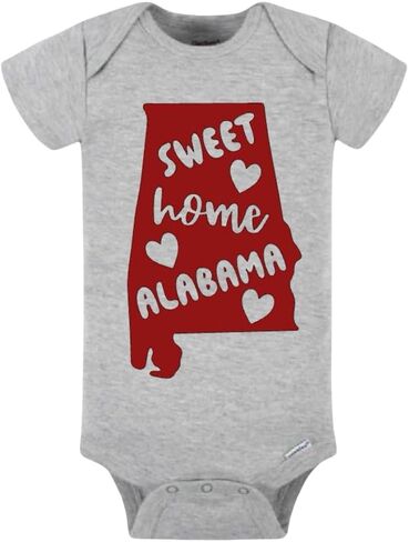 Sweet Home Alabama Baby Bodysuit | Alabama | Gits | Babies in Saudi Arabia