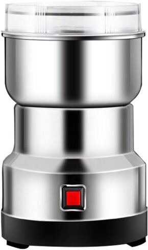 BESTYASH Stainless Steel Grinder for Home Kitchen Electric Powder Mill Machine for Grinding Coffee Beans Spices Nuts Grains with Powerful Motor and Detachable Design in Saudi Arabia