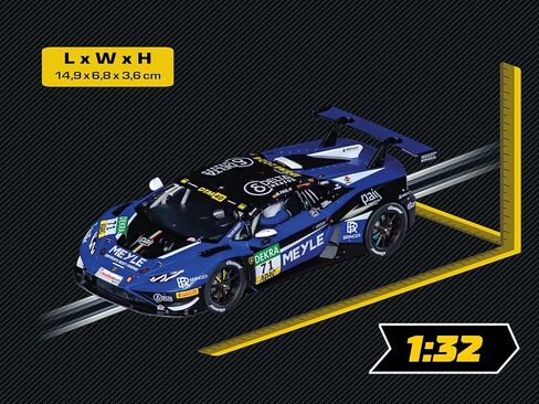 سيارة كاريرا 32059 لامبورغيني هوراكان GT3 Evo2 Paul Motorsport، رقم 71 DTM 2024 بمقياس 1:32 رقمي و132 فتحة للسيارة in Kuwait