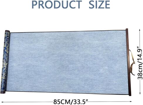 Magic Water Painting Paper, Reusable Calligraphy Cloth Scroll for Chinese Calligraphy Practice, Professional Water Drawing Mat for Students Beginners Practicing in Kuwait