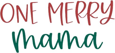 One Merry Mama Christmas Mug – 15oz Ceramic Holiday Gift in Saudi Arabia