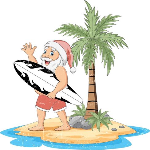 Christmas Coffee Mugs - Beach Santa | Coffee | Gifts | Beach in Saudi Arabia