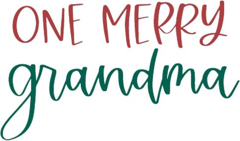 One Merry Grandma Christmas Mug – 15oz Ceramic Holiday Gift in Saudi Arabia