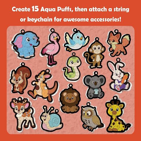 gookid Magic Puffy 3D Drawing Kit - Foam Texture Paper Puffy Popcorn Magic Painting Set, Water Activated Bubble Art Craft for Kids & Adults in Saudi Arabia