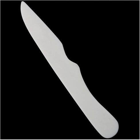 XGNG البلاستيك البقرة العظام تقليد ورقة كريسر العظام مجلد أداة كريسر تسجيل فتاحة الحروف للكتب اليدوية تجليد الكتب الجلود الحرفية وصنع البطاقات in Saudi Arabia