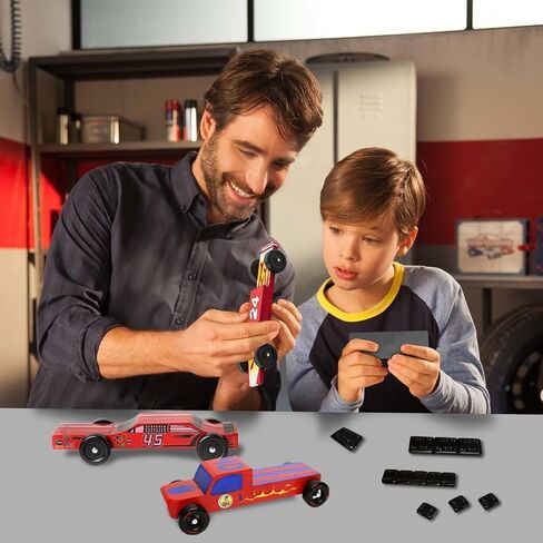 Kypikosp Pinewood Weights Kit - 7OZ Total - 4OZ 12 pcs 2 Sizes Derby Weights & 3OZ Stick-on Flexible Weight for Derby Car Kit Pinewood Car Kit Increasing Speed-No Drilling,Race Legal,Precise Matching in Saudi Arabia