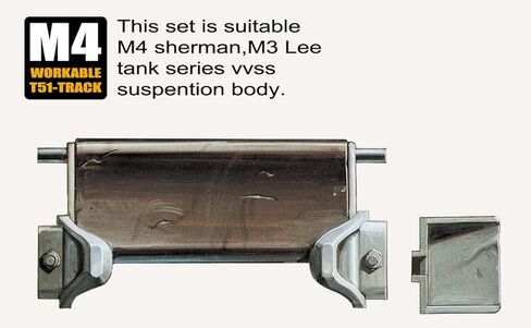 M-4/M-3 T51 Workable Track Links 1-35 AFV Club in Saudi Arabia