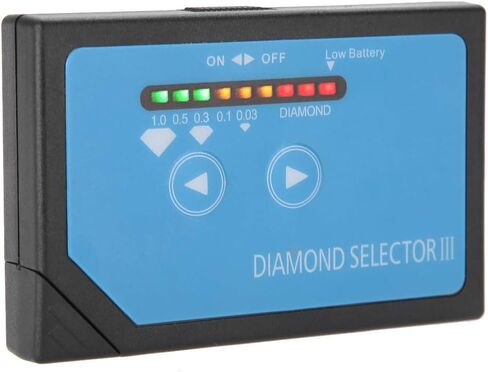 Lightweight, Pocket-size Jewelry Diamond Tester, Real Diamond LED Indicator, Accurate Testing, Easy to Carry, Metal Alert, Non-destructive Testing for Diamonds in Saudi Arabia