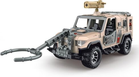 Multi Dinosaur Oil Tanker Military Truck Toy for Boys with Lights and Remote Control in Saudi Arabia