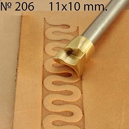 DandS ltd Leather Stamp Tool, Diamond, Professional Steel Craft Tool for Leatherworking, Embossing, Carving & Stamping Leather Projects, Belts Wallets & DIY Projects Compatible with Mallet #23 in Saudi Arabia
