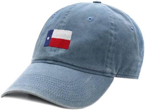 Smathers & Branson Needlepoint Hat in Steel Blue in Saudi Arabia