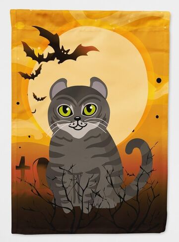 Halloween American Curl Cat Flag Canvas House Size in Saudi Arabia