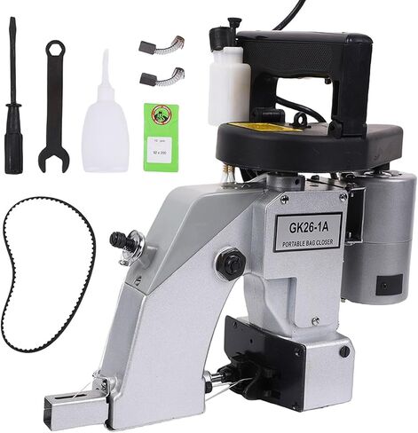 Bag Sewing closing Machine #GK26-1A,Heavy-duty BagCordless Bag Closer,Automatic Bag Stitcher, Industrial Stitching Machine for Jute Seed Vinyl Rice Bags in Saudi Arabia
