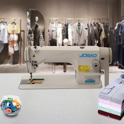 Industrial Sewing Machine 550W, Upholstery Sewing Machine with Motor, Commercial Sewing Machine for Tailors, Drapery Manufacturers, Fashion Designers, Dry Cleaners(Not Include Table Stand) in Saudi Arabia