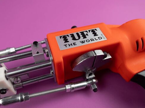 AK5 - Cut & Loop Tufting Machine Orange - Branded in Saudi Arabia