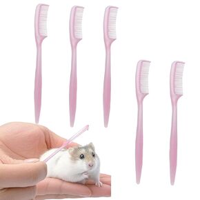 5Pcs Hamster Combs Gentle Guinea Pig Rabbit Small Animal Groomer Mini Comb Bulk for Pet Grooming and Shedding Management in Kuwait