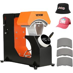 VEVOR Heat Press 15x15، آلة ضغط حراري عالية الضغط للقمصان، مكبس حراري احترافي للتسامي، الفينيل، مشاريع نقل الحرارة، يسخن بسرعة وبشكل متساوٍ، أخضر in Kuwait