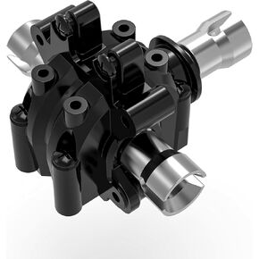 مجموعة صندوق التروس الأمامية لسيارات RC من Hosim FY-QBX03 لقطع غيار شاحنة X07 X08 X07W X15W RC، أجزاء التجميع التفاضلية للعتاد الحلزوني 1/10 سيارة RC in Kuwait