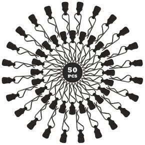 50 Pieces 1mm Universal RC Body Clips with Pull Tabs Car Clip Pins M001 for 1/14 1/16 1/18 Scale H16BM H14BM Compatible with Redcat HPI Himoto HSP Exceed Truck Buggy in Kuwait