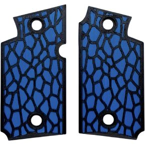 Blue & Black Reptile Printed Sig Sauer P938 Grips in Saudi Arabia