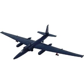1/144 U-2s Metal Diecast Airplane Model, Black Cat Military Reconnaissance Jet, Highly Simulation Pre-Assmebled Aircraft for Collection or Gift. in Kuwait