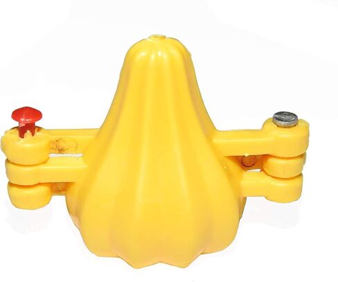 iKonbi Modak Mould Set of 2 - Plastic, Conical, Yellow in Saudi Arabia