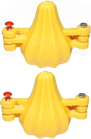 iKonbi Modak Mould Set of 2 - Plastic, Conical, Yellow in Saudi Arabia