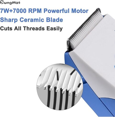 CungMat Electric Seam Ripper - أداة قوية لإزالة الغرز مع ممحاة غرز بشفرتين للتطريز - أداة إزالة التطريز القابلة لإعادة الشحن عبر USB بقدرة 2000 مللي أمبير في الساعة لخياطة اللحف والخياطة وسلامة القماش in Kuwait