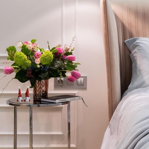 MY ITALIAN DÉCOR مجموعة زجاج مورانو مكونة من قطعتين من ديكورات التماثيل للمنزل، قطعتين، 3.25 بوصة، تماثيل ديكور المنزل، هدية جنوم، زخارف شجرة عيد الميلاد، صنع في إيطاليا، فكرة in Kuwait