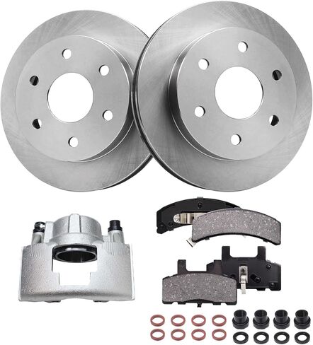 Detroit Axle - Brake Rotors for 2013-2024 Ram 4500 5500, 15.35" inch Front and Rear Disc Brake Rotors 2014 2015 2016 2017 2018 2019 2020 2021 2022 2023 Replacement in Saudi Arabia