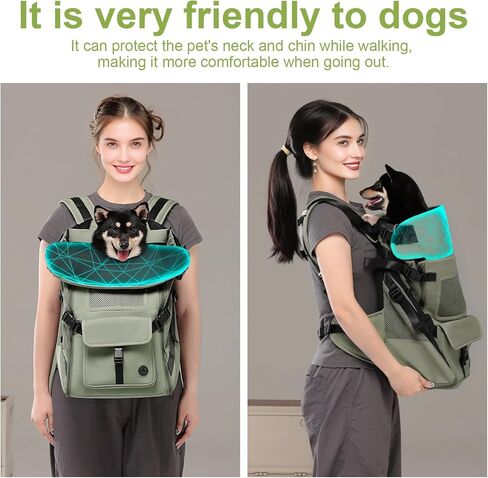 Wakytu Dog Backpack Carrier for Small Dogs,Pet Carrier for Travel & Hiking in Saudi Arabia