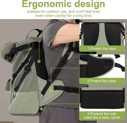 Wakytu Dog Backpack Carrier for Small Dogs,Pet Carrier for Travel & Hiking in Saudi Arabia