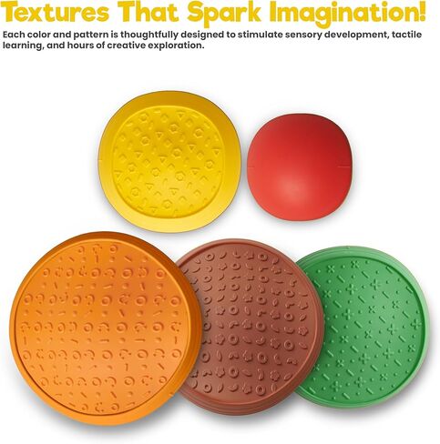 أحجار التوازن للأطفال - عبوة من 5 قطع | مجموعة عقبة لون قوس قزح | لعبة نشاط التسلق والقفز في الأماكن المغلقة غير قابلة للانزلاق للأعمار من 3 سنوات فما فوق in Kuwait