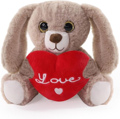 Sew Butiful Plush Puppies - Birthday Gift - for Couples or Kids - for Him - for Her - Amor - Te Amo - Puppy Love - Dog Stuffed Animal in Saudi Arabia