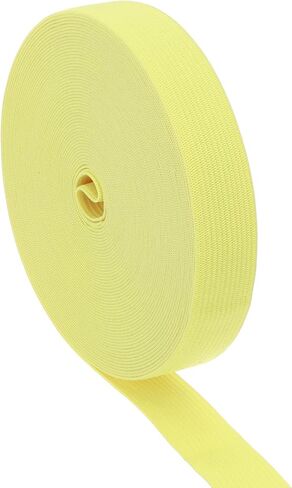 PATIKIL 1/16" x 11 Yd Sewing Elastic Bands Elastic Cord Flat Stretch Strap Light Yellow in Saudi Arabia