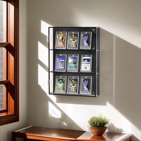 حامل البطاقة المغناطيسية، إطار بطاقة التداول بلمسة واحدة، حافظة حماية من الأشعة فوق البنفسجية للبطاقات الرياضية القياسية، 35 نقطة (محمل علوي، 5) in Kuwait