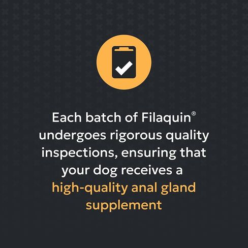 Nutramax Filaquin Anal Gland Supplement for Dogs, from The Same Company as Cosequin & Proviable, with Pre & Postbiotics and Psyllium Husk Fiber to Support Anal Gland Health, 90 Count Soft Chews in Saudi Arabia